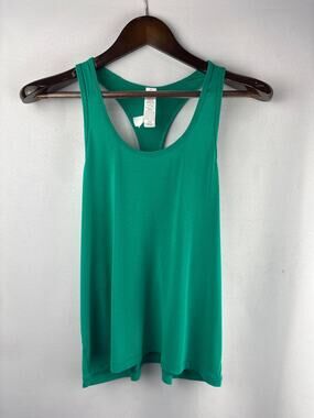 Women’s alo Medium Green Racerback Sports Tank